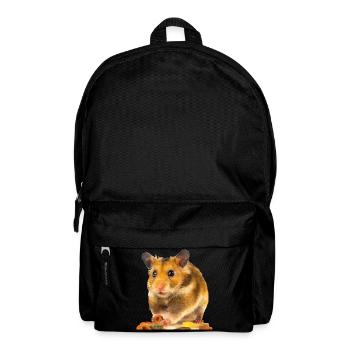 I am hamster - Backpack - black - Front