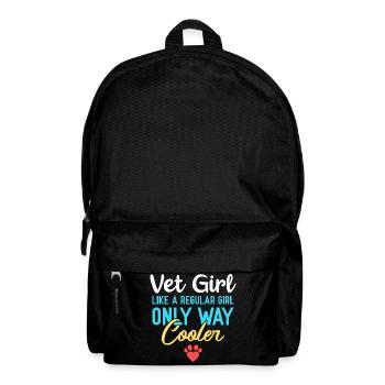 Vet Girl - comme une fille ordinaire - Sac à dos - noir - Devant