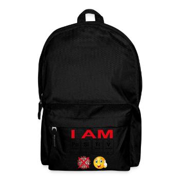 I am Positive - Backpack - black - Front