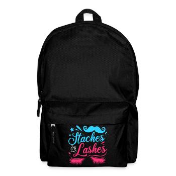 Nachwuchs Baby Schwangerschaft Gender Reveal Team - Rucksack - Schwarz - Vorne