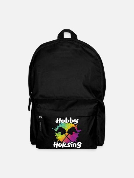 Hobby Horsing - Hobby Horse - Rucksack - Schwarz