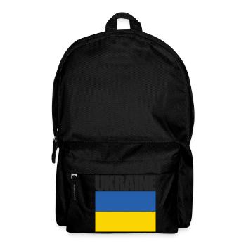 Ukraine, The Flag of Ukraine - Backpack - black - Front