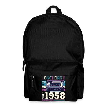 Légende 1958 62ème Anniversaire Cadeau Hommes - Sac à dos - noir - Devant