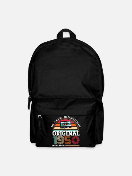 Original Juli 1950 72. Geburtstag Geschenk Herren - Rucksack - Schwarz