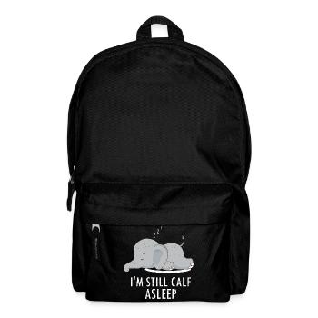 Safari Familienurlaub Design für Afrika Savanne - Rucksack - Schwarz - Vorne
