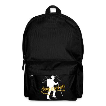 100% rando ! pour les meilleurs randonneurs ! - Sac à dos - noir - Devant