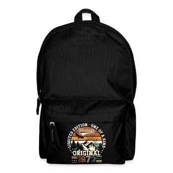 Original vintage 1972 50th birthday gift - Backpack - black - Front