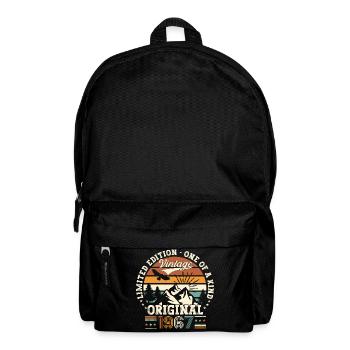 Original vintage 1967 55th birthday gift - Backpack - black - Front