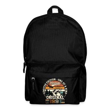 Original vintage 1991 31ème cadeau d’anniversaire - Sac à dos - noir - Devant