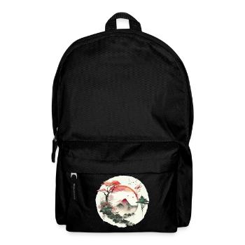 Ying and Yang Artwork - Backpack - black - Front