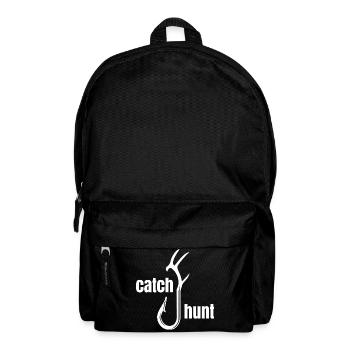 Conception de la chemise de chasse au crochet - Sac à dos - noir - Devant
