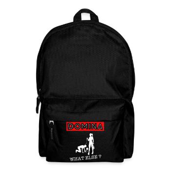 Dominatrice maîtresse quoi d’autre? - Sac à dos - noir - Devant