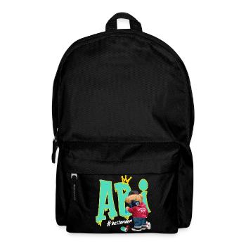 Graffiti Bär Street Hip Kunst Abitur Abi - Rucksack - Schwarz - Vorne