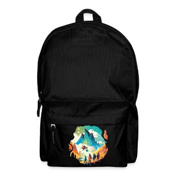 Voyage au centre de la Terre - Sac à dos - noir - Devant