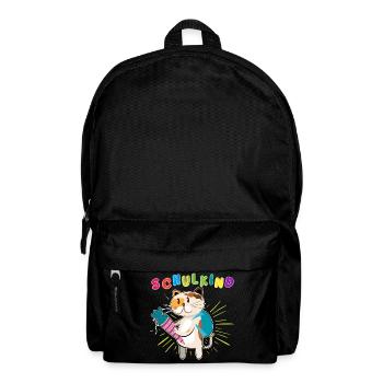 Schulstart 2023 - Design für Deinen ABC-Schützen - Rucksack - Schwarz - Vorne