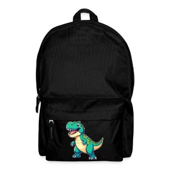 Cute Dinosaur - Backpack - black - Front