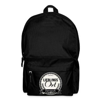 Lieblingsort Dangast - Rucksack - Schwarz - Vorne