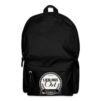 Lieblingsort Pellworm - Rucksack - Schwarz - Vorne