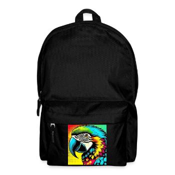 Parrot Pop Art - Backpack - black - Front