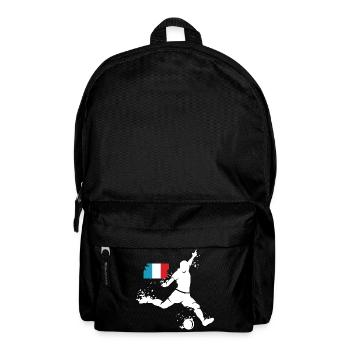 Fußball Spieler Explosion Frankreich EM 2024 - Rucksack - Schwarz - Vorne