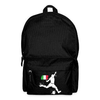 Fußball Team Italien Spieler Explosion EM 2024 - Rucksack - Schwarz - Vorne