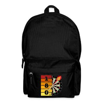 Darts 180 - Rucksack - Schwarz - Vorne