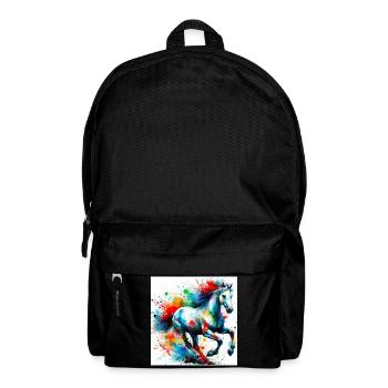 Cheval - Sac à dos - noir - Devant