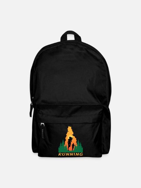 Running - Rucksack - Schwarz