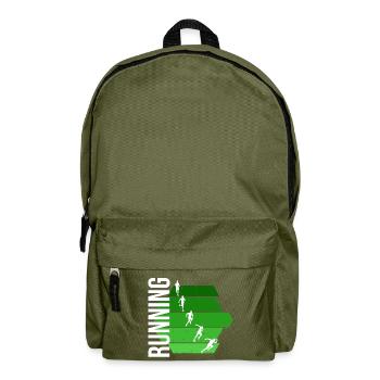 Running - Rucksack - Olivgrün - Vorne