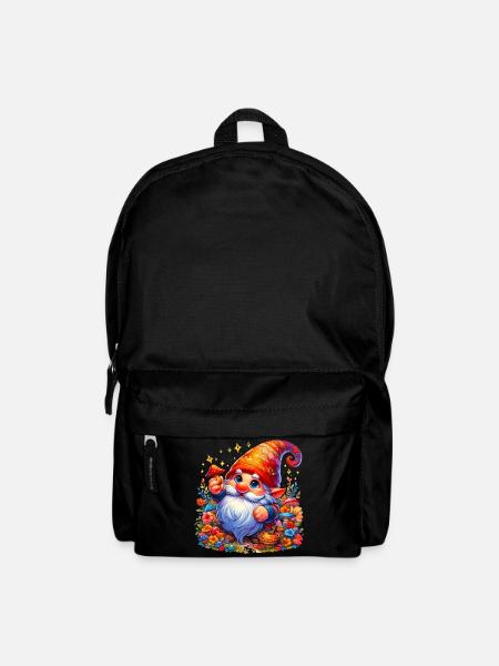 Gnom-Goblin-Elf - Rucksack - Schwarz