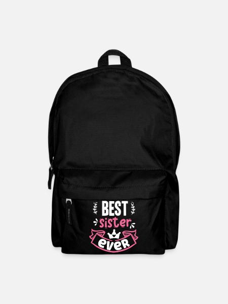 Beste Schwester aller Zeiten - Rucksack - Schwarz
