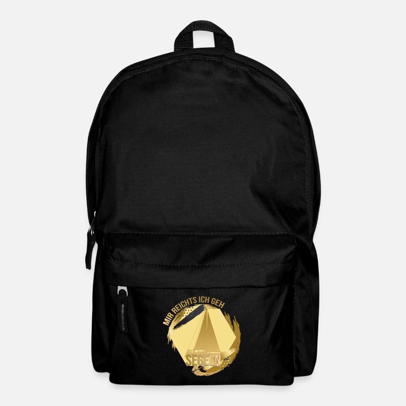 Mir reichts, ich geh Segeln - Rucksack - Schwarz
