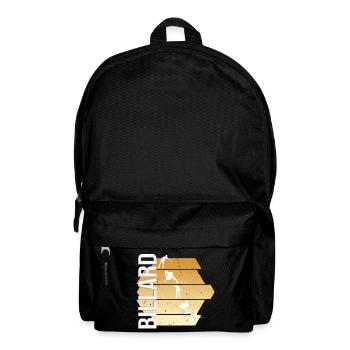 Billard - Rucksack - Schwarz - Vorne