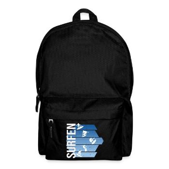 Surfen - Rucksack - Schwarz - Vorne