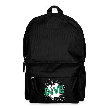 Dive Scuba Taucher Tauchen Diving - Rucksack - Schwarz - Vorne
