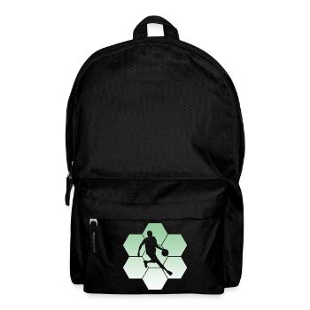 Player, Basketball, Streetball, Bball - Rucksack - Schwarz - Vorne