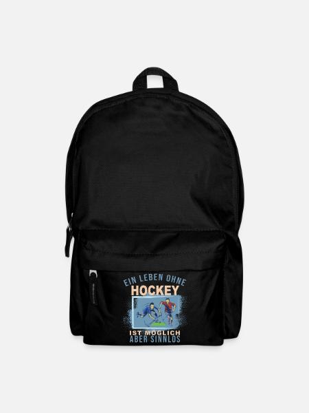 Ein Leben ohne Hockey ist möglich, aber Sinnlos - Rucksack - Schwarz