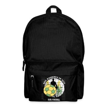 No racism on the Internet - Backpack - black - Front