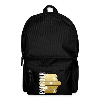 Parkour - Rucksack - Schwarz - Vorne