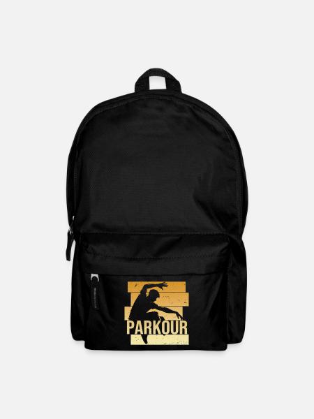 Parkour - Rucksack - Schwarz