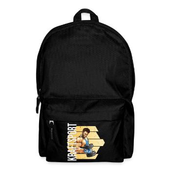 Kraftsport - Rucksack - Schwarz - Vorne