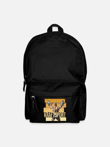 Kraftsport - Rucksack - Schwarz