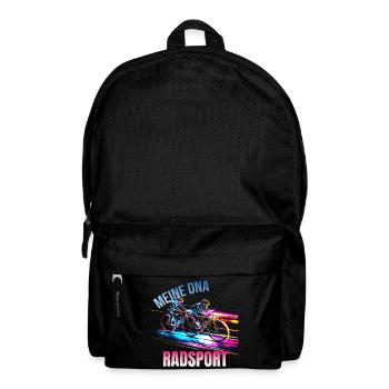 Meine DNA - Radsport - Rucksack - Schwarz - Vorne