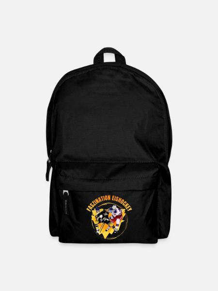 Faszination Eishockey - Rucksack - Schwarz