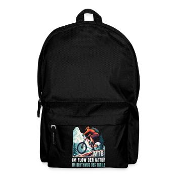 MTB: Im Flow der Natur im Rhythmus des Trails - Rucksack - Schwarz - Vorne