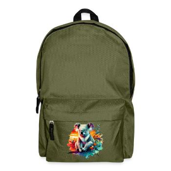 Koala - Backpack - olive green - Front