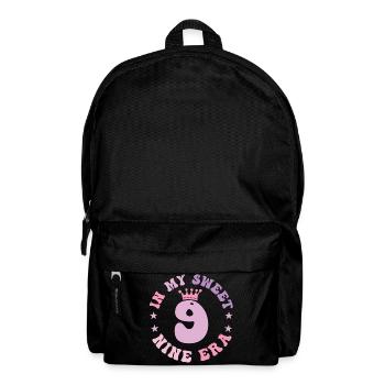 In My Sweet Nine Era 9th Birthday Groovy 9th - Sac à dos - noir - Devant
