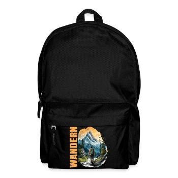Wandern - Rucksack - Schwarz - Vorne