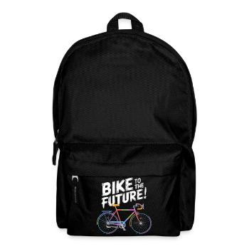 Design de vélo futuriste - Sac à dos - noir - Devant