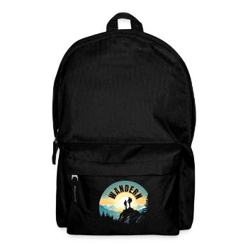 Wandern - Rucksack - Schwarz - Vorne